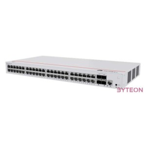 Huawei eKit Switch 48x1000Mbps  4x10GE (SFP)  1konzol port, iStack, Rackes - S310-48T4X