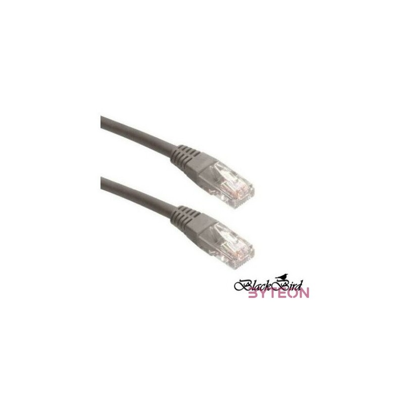 BLACKBIRD Kábel Patch UTP CAT.6 0,5m Szürke