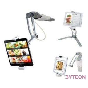 BLACKBIRD 2in1 Tablet és Okostelefon tartó, 5-12,9 méretig