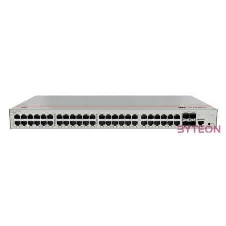 Huawei eKit Switch 48x1000Mbps (380W POE)  4x10GE (SFP)  1konzol port, iStack, Rackes - S310-48P4X
