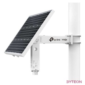 TP-LINK VIGI Okos Solar Panel 90W,IP66 360 fokos állítható tartóval, VIGI SP9030