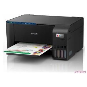 EPSON Tintasugaras nyomtató - EcoTank L3271 (A4, MFP, színes, 5760x1440 DPI, 33 lap,perc, USB,Wifi)