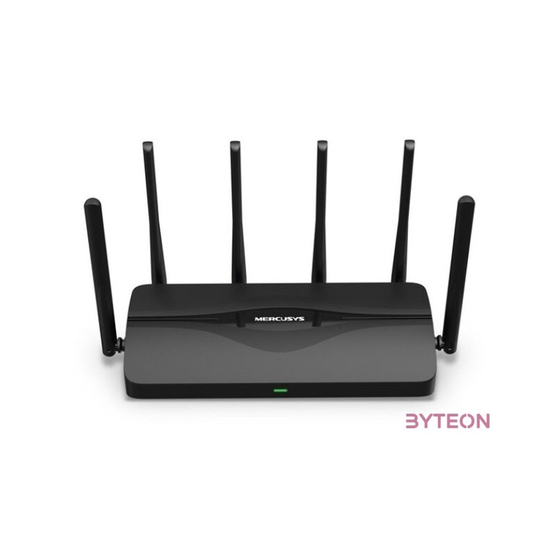 MERCUSYS Wireless Router Dual Band BE9300 1xWAN(2.5Gbps) 3xLAN(2.5Gbps), MR47BE