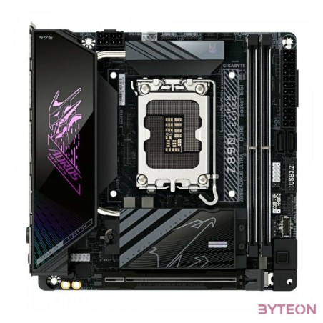 GIGABYTE Alaplap S1851 Z890I AORUS ULTRA INTEL Z890, mini-ITX