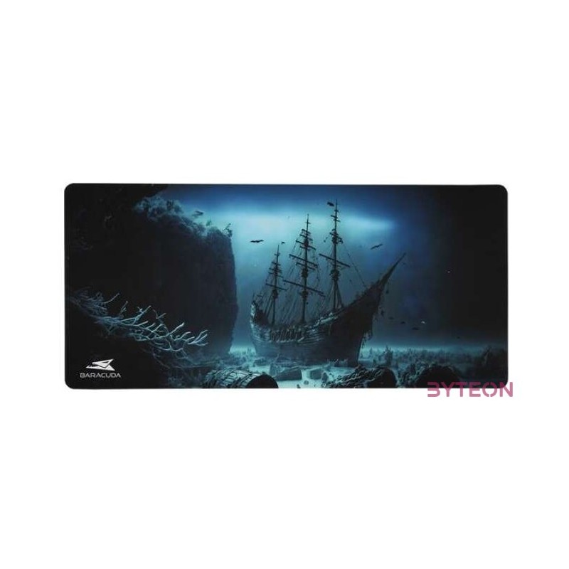 BARACUDA LEVIATHAN, BGMP-04 gamer szövet egérpad 750x350mm