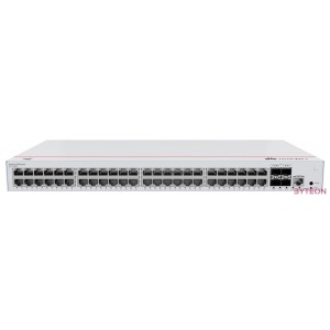 Huawei eKit Switch 48x1000Mbps (380W POE)  4x1GE (SFP)  1konzol port, iStack, Rackes - S310-48P4S