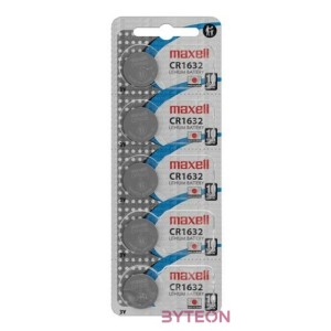 MAXELL Gombelem CR1632, 5db,csomag