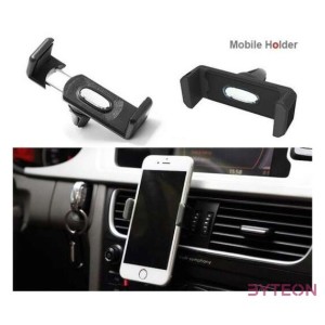 BLACKBIRD Autós Telefontartó Szellőzőrácsra, Fekete