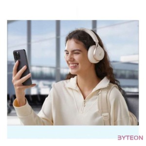 ANKER Vezeték Nélküli Fejhallgató, Soundcore Space One, Aktív Zajszűrő, latte cream - A3035G21