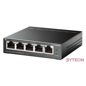 TP-LINK Switch 5x1000Mbps(4xPOE), Easy Smart, TL-SG105MPE