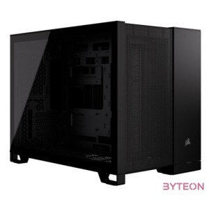 CORSAIR Ház 2500D AIRFLOW, Tápegység nélkül, Edzett Üveg, fekete