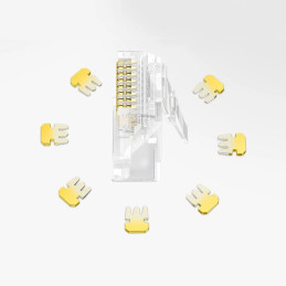 RJ45 dugó UGREEN NW120, Ethernet, 8P/8C, Cat.6/6e, UTP (100db)