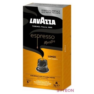 Lavazza Lungo Nespresso kompatibilis alumínium kapszula csomag 10 db x 5.6g, 100 Arabica