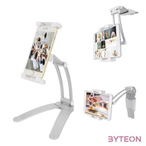 BLACKBIRD 2in1 Tablet és Okostelefon tartó, 5-12,9 méretig