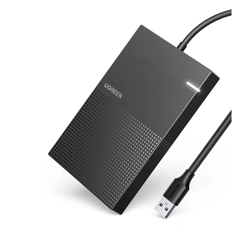 2,5" külső HDD/SSD ház UGREEN CM471, USB-A 3.2 Gen 1 5Gbps (fekete)