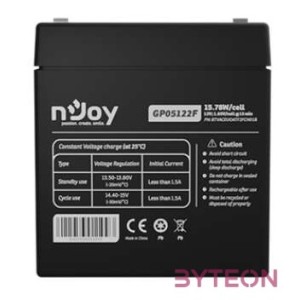 APC (NJOY) GP05122F Akkumulátor 12V,5Ah zárt, gondozásmentes Borne T2