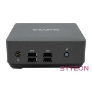 GIGABYTE PC BRIX, Intel Core i5 1335U 4.6GHz, 2xHDMI, Displayport (Type-C), LAN, WIFI, BT, 2.5 HDD hely, 6xUSB