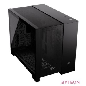 CORSAIR Ház 2500D AIRFLOW, Tápegység nélkül, Edzett Üveg, fekete