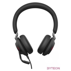 JABRA Fejhallgató - Evolve2 40 SE UC Teams Stereo Vezetékes USB-C, Mikrofon