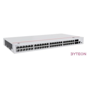 Huawei eKit Switch 48x1000Mbps (380W POE)  4x1GE (SFP)  1konzol port, iStack, Rackes - S310-48P4S
