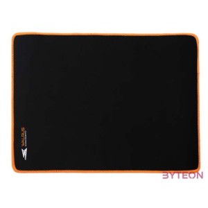 Baracuda W029915 WALRUS-L, BGMP-21 fekete,narancs szegély gamer szövet egérpad 400x300mm