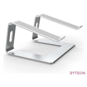 BLACKBIRD Notebook Állvány, nagyteherbírású alumínium ezüst, 10-17