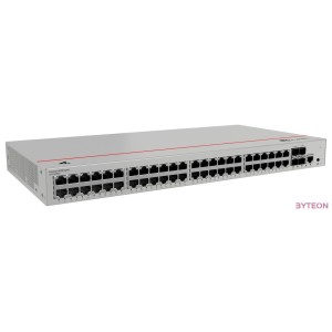 Huawei eKit Switch 48x1000Mbps (380W POE)  4x1GE (SFP)  1konzol port, iStack, Rackes - S310-48P4S