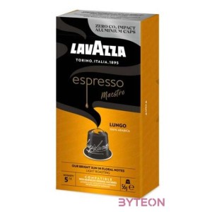 Lavazza Lungo Nespresso kompatibilis alumínium kapszula csomag 10 db x 5.6g, 100 Arabica