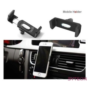 BLACKBIRD Autós Telefontartó Szellőzőrácsra, Fekete