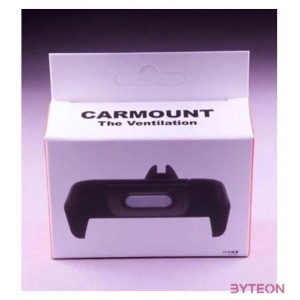 BLACKBIRD Autós Telefontartó Szellőzőrácsra, Fekete