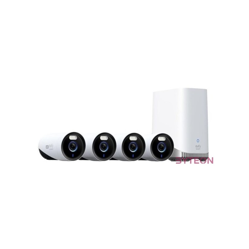 ANKER EUFYCAM2C E330 Biztonsági Kamera Rendszer (41) 4K, HomeBase 3 vezérlővel, 1TB, vízálló, kül-beltéri - E8600323