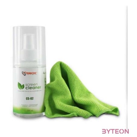SBOX Tisztítószer CS-02, SCREEN CLEANER