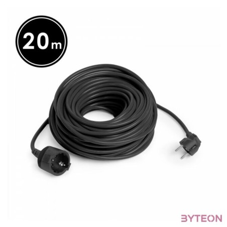 Handy tools hálózati lengő hosszabbító 20 méteres, fekete