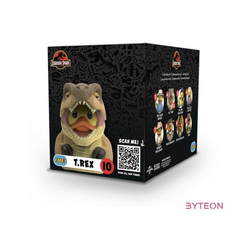 NUMSKULL Tubbz Boxed - Jurassic Park T-Rex Gumikacsa