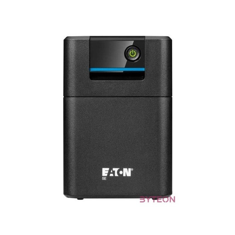 EATON UPS 5E550I, 5e Gen2,  IEC, 550 VA, 300W, Input C14, Outputs (4) C13, Line-interaktív szünetmentes, AVR, torony