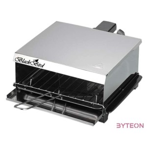 BLACKBIRD BH1552 retro szendvicssütő, beltéri és kültéri használatra, olajleeresztő, 800W, szétszedhető
