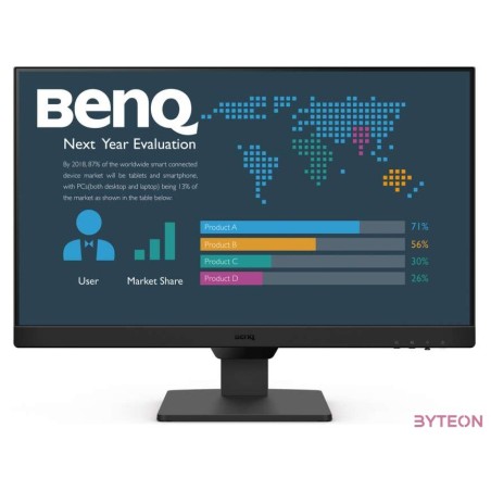 BENQ IPS monitor 27 BL2790 1920x1080, 250 cd,m2, 5ms, 100 Hz, Eye Care, 2xHDMI, DisplayPort, hangszóró