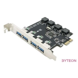 BLACKBIRD PCI-E Bővítőkártya 4xUSB 3.0