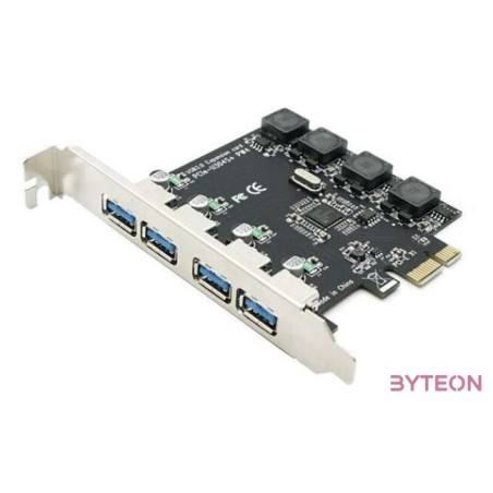 BLACKBIRD PCI-E Bővítőkártya 4xUSB 3.0