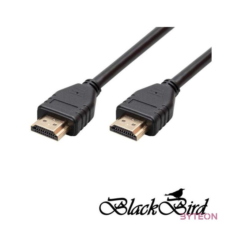 BLACKBIRD Kábel HDMI male,male összekötő 4K, 20m Fekete