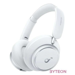 ANKER Vezeték Nélküli Fejhallgató, Soundcore Q45, Aktív Zajszűrő, fehér - A3040G21