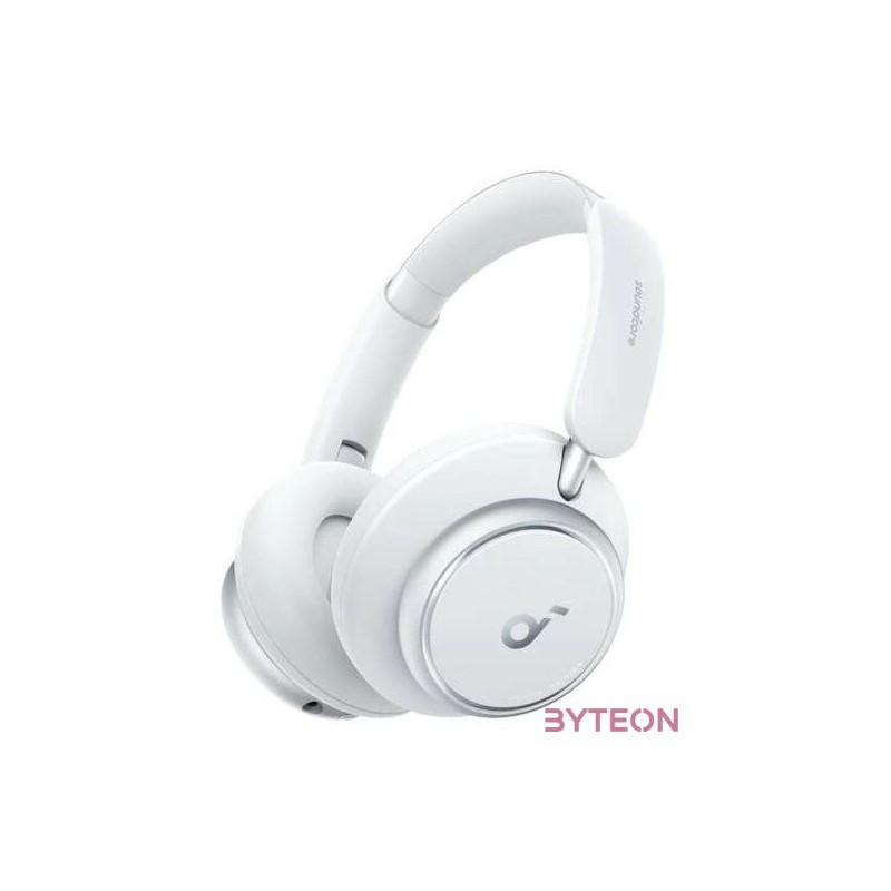 ANKER Vezeték Nélküli Fejhallgató, Soundcore Q45, Aktív Zajszűrő, fehér - A3040G21