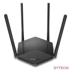 MERCUSYS Wireless Router Dual Band AX1500 1xWAN(1000Mbps)  3xLAN(1000Mbps), MR60X