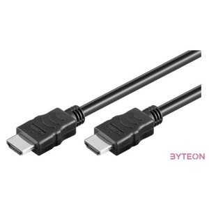 WIRETEK kábel HDMI Összekötő 5m, Male,Male, v2.0, Fém csatlakozó