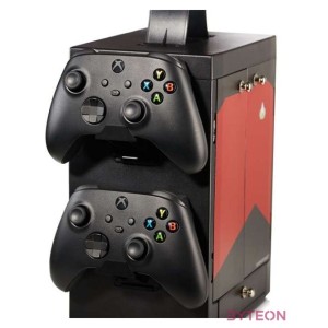 NUMSKULL PS5,XBOX Series Star Trek játéktartó szekrényes állvány, Piros