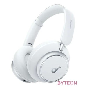 ANKER Vezeték Nélküli Fejhallgató, Soundcore Q45, Aktív Zajszűrő, fehér - A3040G21