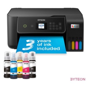 EPSON Tintasugaras nyomtató - EcoTank L3280 (A4, MFP, színes, 5760x1440 DPI, 33 lap,perc, USB,Wifi)