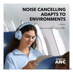 ANKER Vezeték Nélküli Fejhallgató, Soundcore Space One, Aktív Zajszűrő, kék - A3035G31