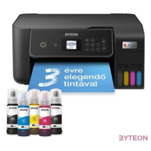 EPSON Tintasugaras nyomtató - EcoTank L3280 (A4, MFP, színes, 5760x1440 DPI, 33 lap,perc, USB,Wifi)