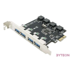 BLACKBIRD PCI-E Bővítőkártya 4xUSB 3.0